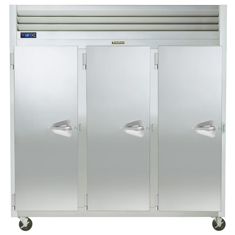 Traulsen G31013 3-Section Left/Left/Left Hinged 6 Solid Door Reach-In Storage Freezer 76" - 69.1 Cu. Ft.