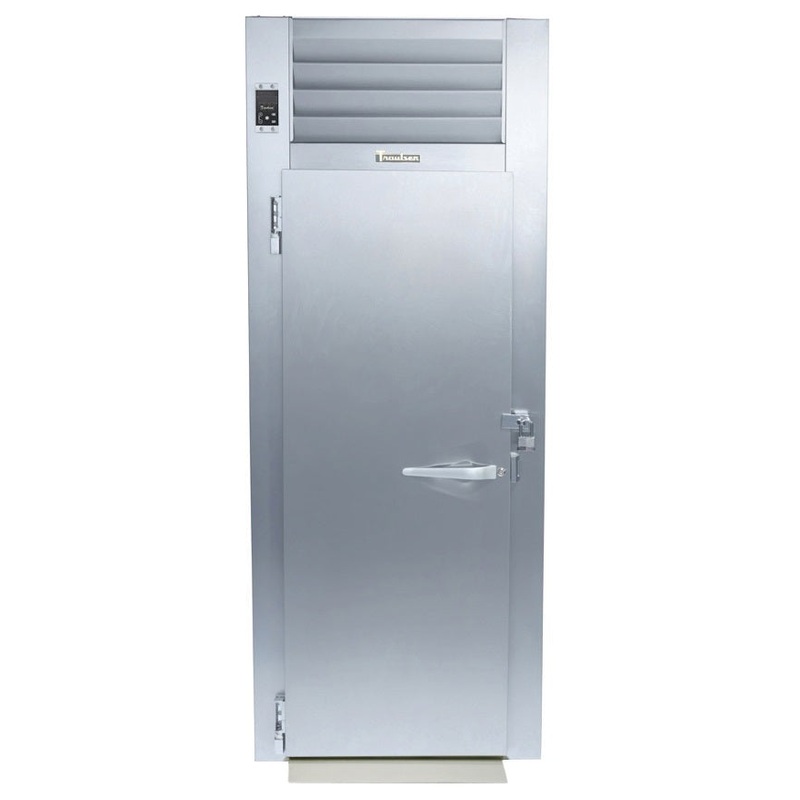 Traulsen RI132L-COR01 1-Section Left Hinged 1 Solid Door Correctional Roll-In Heated Holding Cabinet 35-1/2" - Accepts 66"H Racks - 35.3 cu. ft. - 208-230/115v