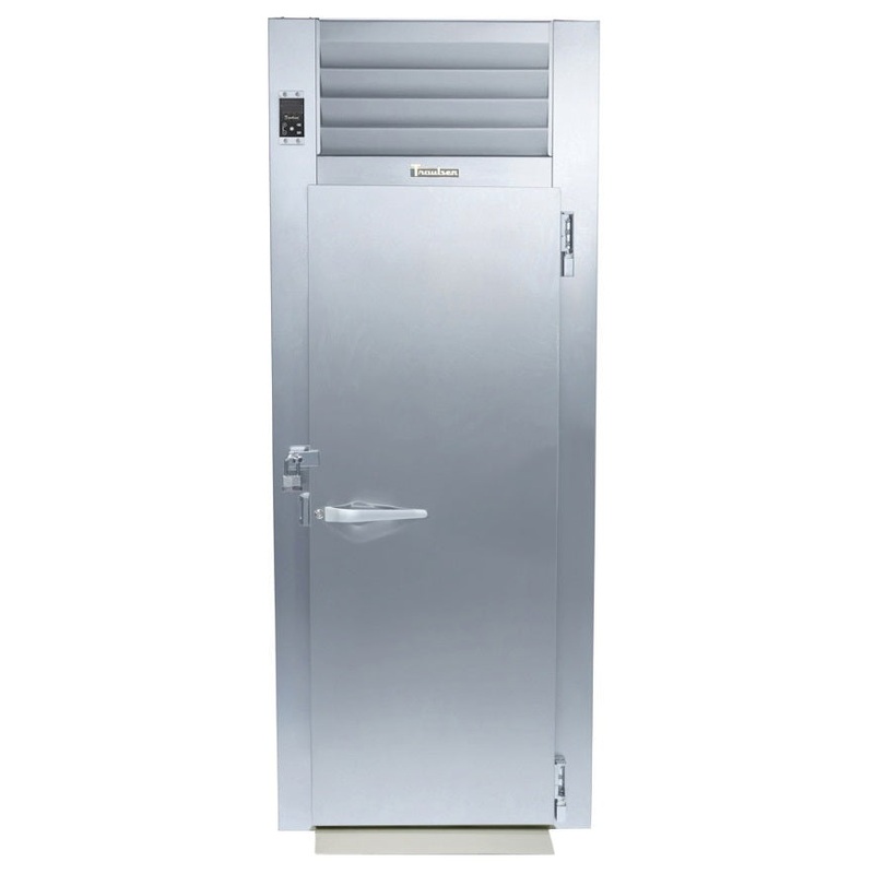 Traulsen RI132L-COR02 1-Section Right Hinged 1 Solid Door Correctional Roll-In Heated Holding Cabinet 35-1/2" - Accepts 66"H Racks - 35.3 cu. ft. - 208-230/115v