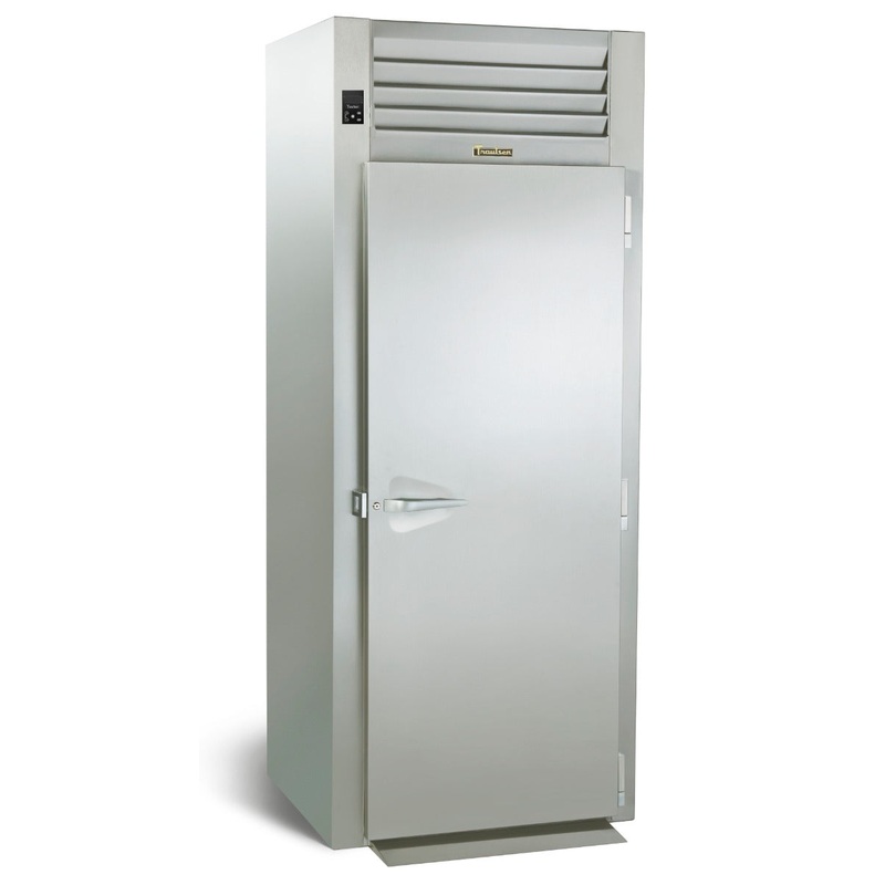 Traulsen RIF132HUT-FHS Spec-Line 1-Section 1 Solid Door Roll-In Freezer 36" - Accepts 72"H Racks - 38.2 cu. ft. - 115v