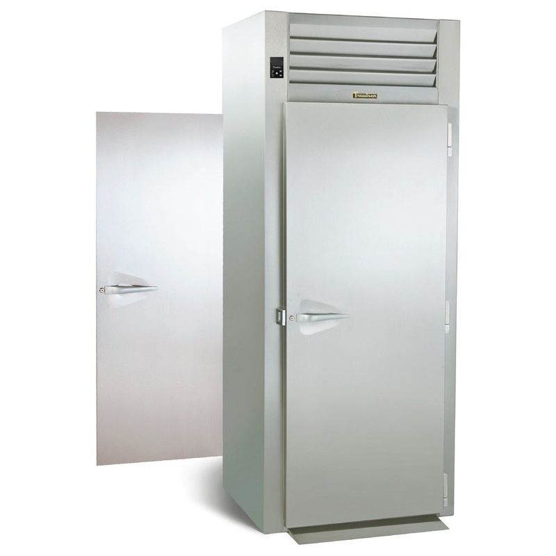 Traulsen RIH132LP-FHS Spec-Line 1-Section 1 Solid Door Roll-Thru Heated Holding Cabinet 36" - Accepts 66"H Racks - 37.99 cu. ft. - 208-230/115v