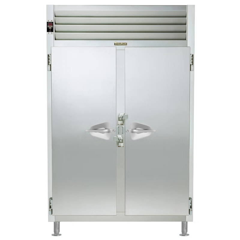 Traulsen RW232W-COR01 2-Section 2 Solid Door Correctional Reach-In Heated Holding Cabinet - 46 Cu. Ft.