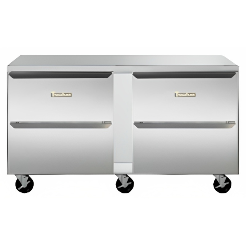 Traulsen UHT72-DD Undercounter Refrigerator Four Drawer 72" - 115V
