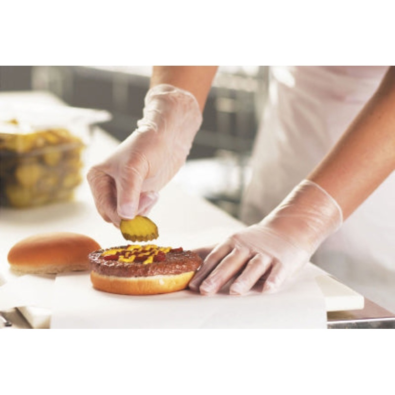 FoodHandler 102-212 JobSelect Disposable Powder-Free Vinyl Gloves - Small