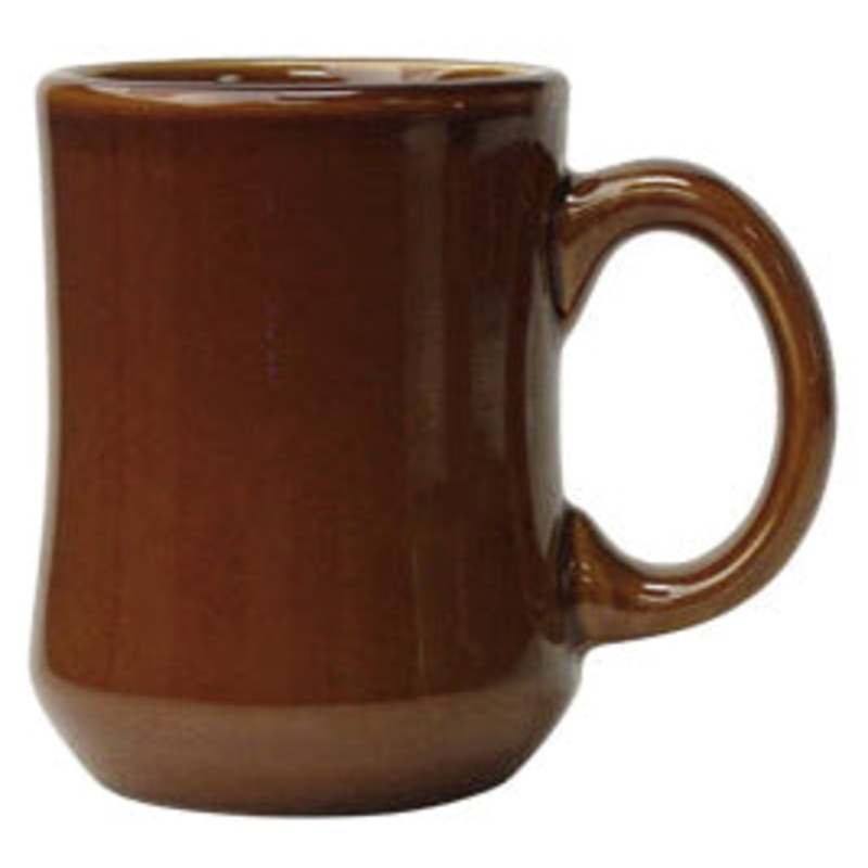 International Tableware RM-P-CP Cancun Caramel China Princess Mug 8 oz. - 36/Case