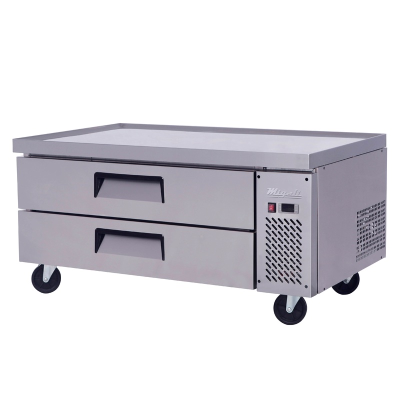 Migali C-CB48-HC Competitor Series 2 Drawer Refrigerated Chef Base 48" - 9.4 cu. ft.