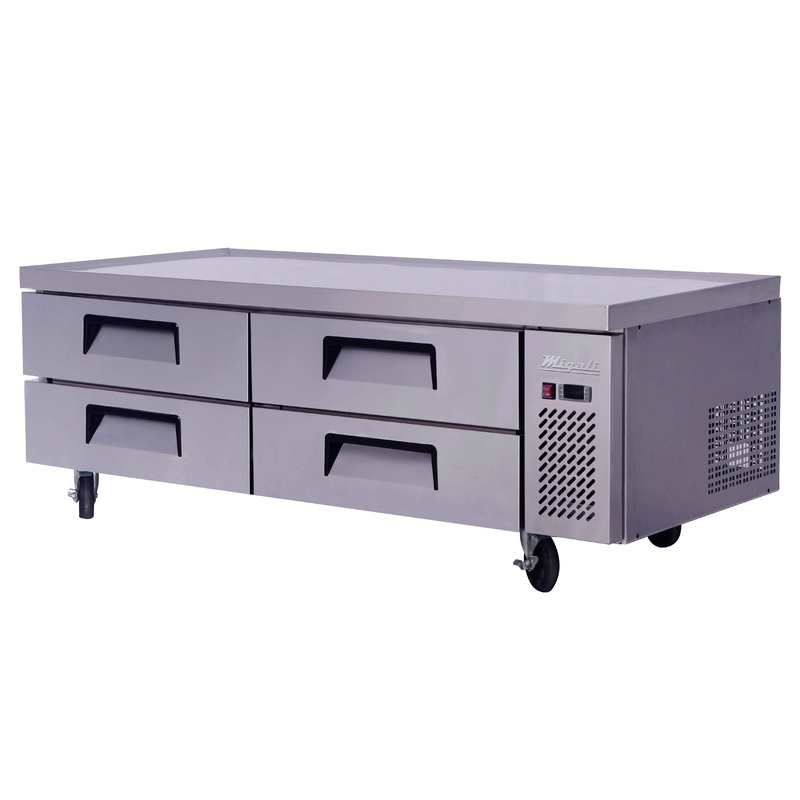 Migali C-CB72-HC Competitor Series 4 Drawer Refrigerated Chef Base 72" - 15 cu. ft.