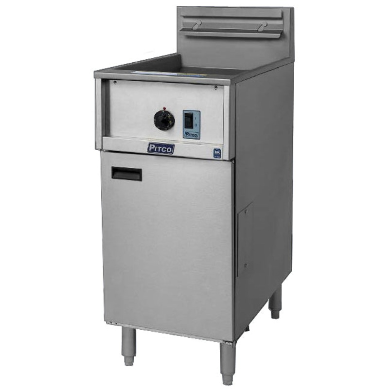 Pitco E35 Economy Electric Floor Fryer with Thermostat 35 lbs./cap. - 208v/1-ph, 15kW