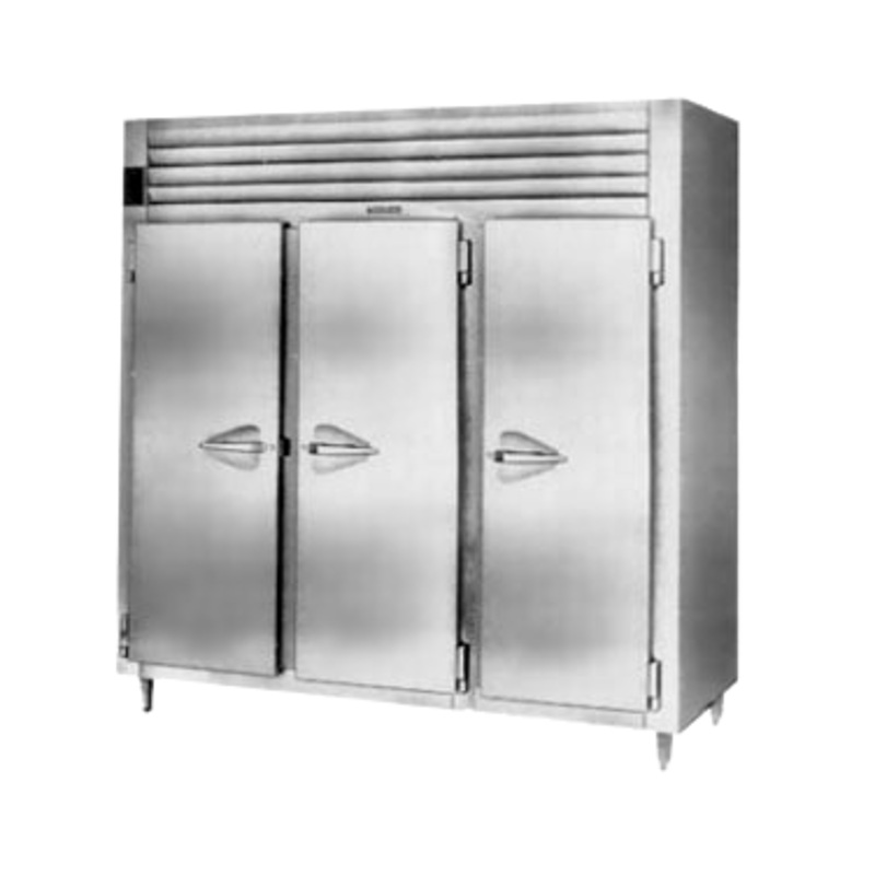Traulsen RLT332WUT-FHS Reach-In Freezer 3 Full Height Solid Doors 79 Cu. Ft. - 115V