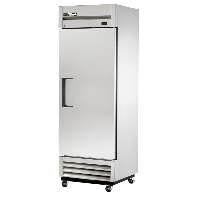 True T-19-HC 1-Section Right Hinged 1 Solid Swing Door Reach-In Refrigerator 27" - 19 cu. ft. - 115v