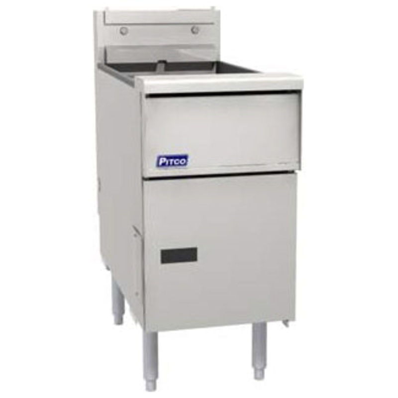 Pitco SE14X-SSTC Solstice Electric Floor Fryer w/ Solid State Controls 40-50 lbs./cap. - 208v/3-ph, 14kW