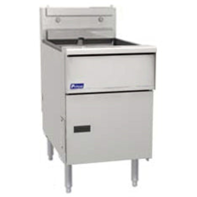 Pitco SE18R-SSTC Solstice Floor Electric Fryer w/ Solid State Controls 70-90 lb./cap - 208v/3-ph, 22kW