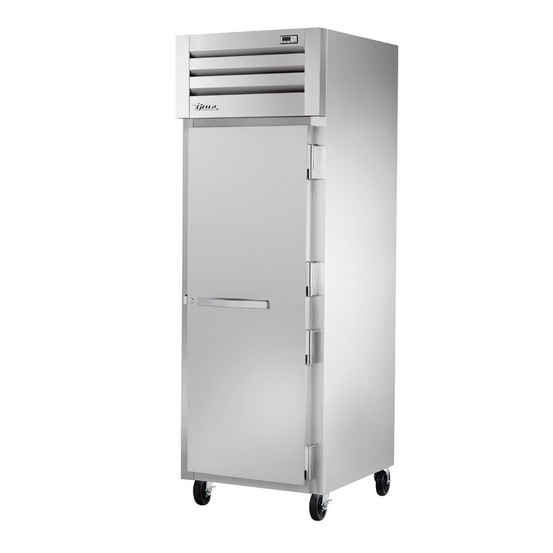 True STR1R-1S-HC Spec Series 1-Section 1 Solid Door Reach-In Refrigerator 27" - 31 cu. ft. - 115v