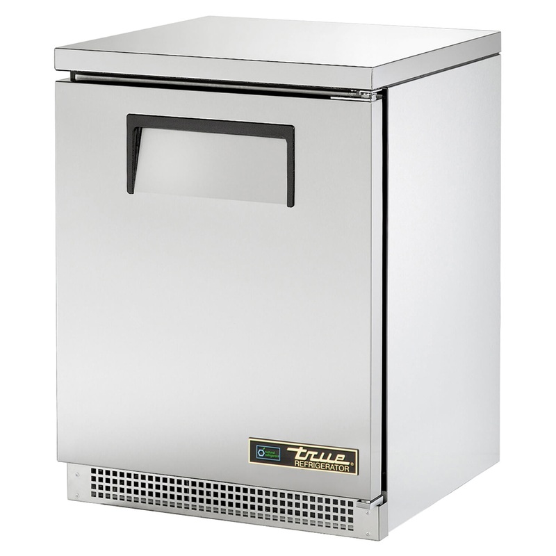 True TUC-24-HC 1-Section 1 Solid Door Undercounter Refrigerator 24" - 115v