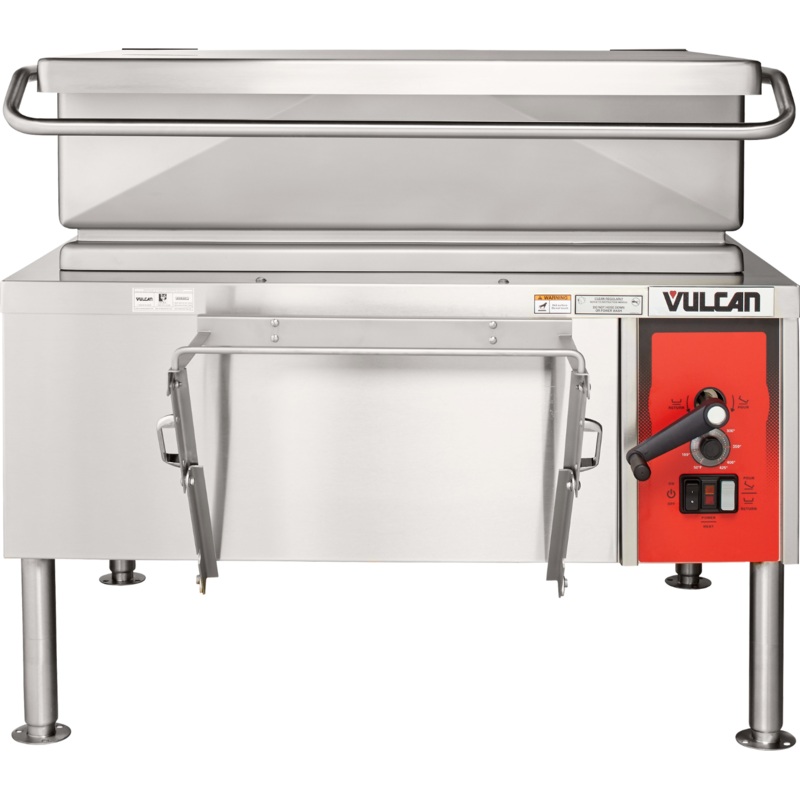 Used Restaurant Equipment - Vulcan VE40 Electric Braising Pan 46" - 40 gal/cap - 208v