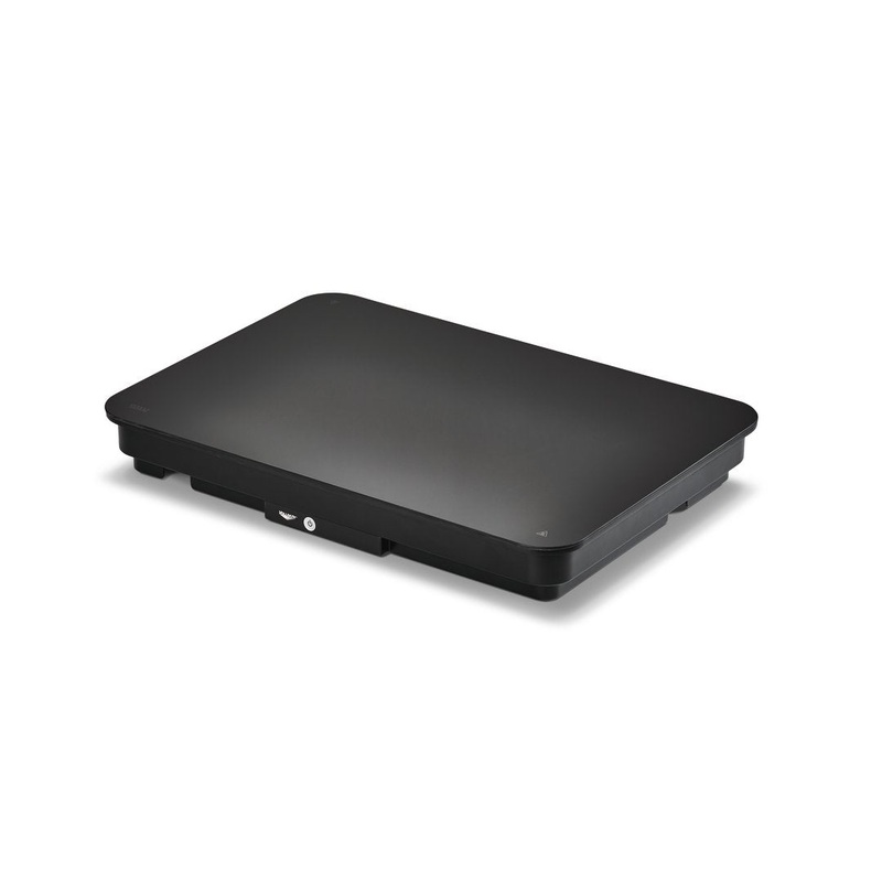 Vollrath 5950875 Mirage Countertop Full-Size Induction Buffet Warmer 16" x 23" - Black Base