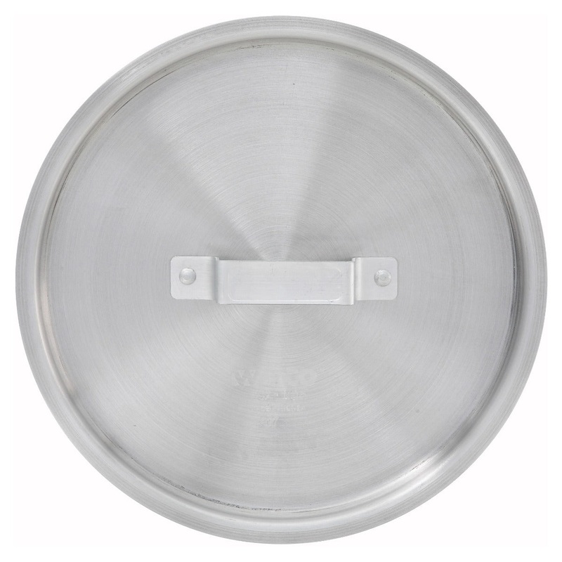 Winco ASP-10C Aluminum Sauce Pan Lid 11-1/2" Dia. - for 10 qt. Pans