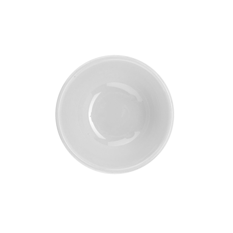 GET B-45-DW Diamond White Melamine Rimless Bowl 10 oz. - White - 24/Case