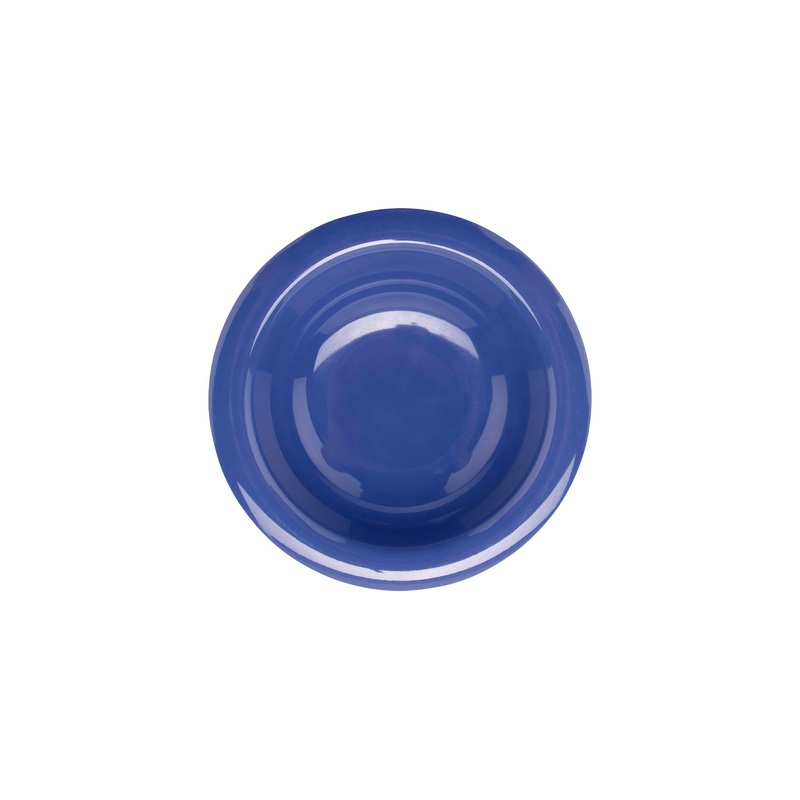 GET B-454-PB Diamond Mardi Gras Melamine Narrow Rim Bowl 4-1/2 oz. - Peacock Blue - 48/Case