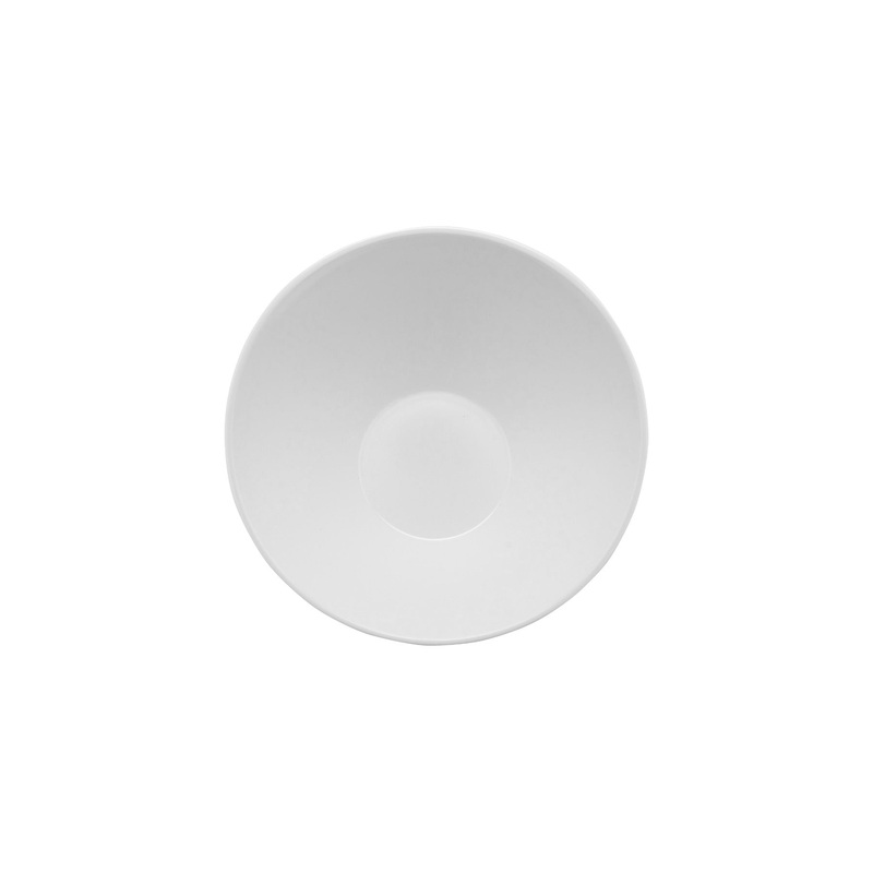 GET B-782-W San Michele Melamine Round Cascading Bowl 14 oz. - White - 12/Case