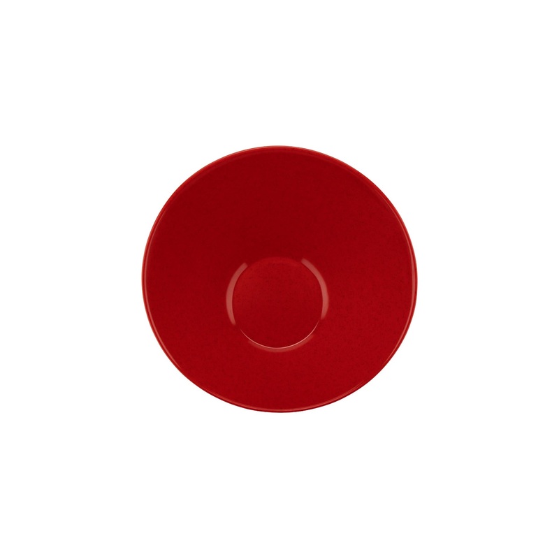 GET B-789-RSP Melamine Cascading Bowl Round 1-7/10 qt Red