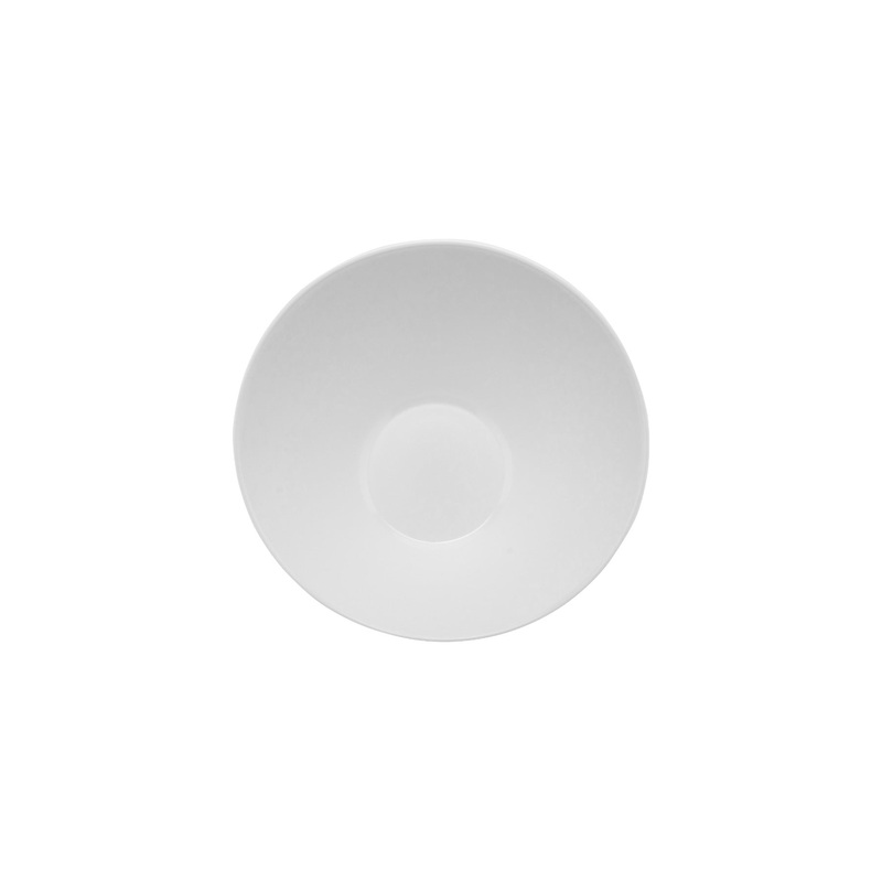 GET B-789-W San Michele Melamine Round Cascading Bowl 1-1/10 qt. - White - 6/Case