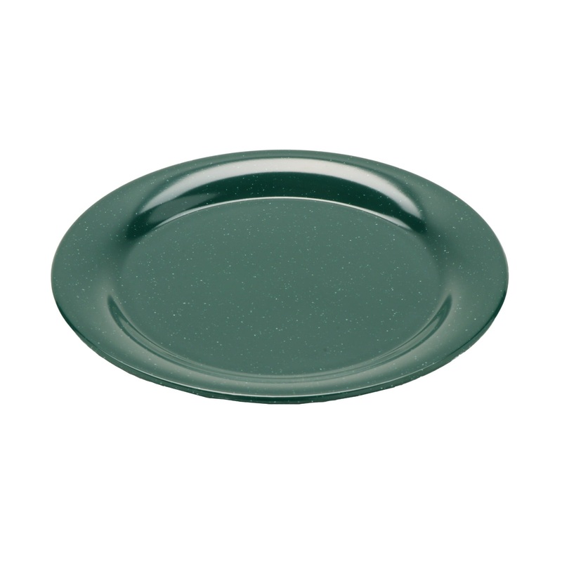 GET BF-090-KG Kentucky Green Melamine Round Plate 9" - Green - 24/Case
