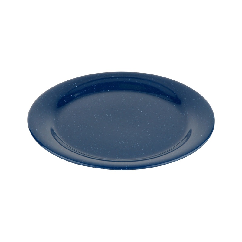 GET BF-090-TB Melamine Plate Round 9" Texas Blue