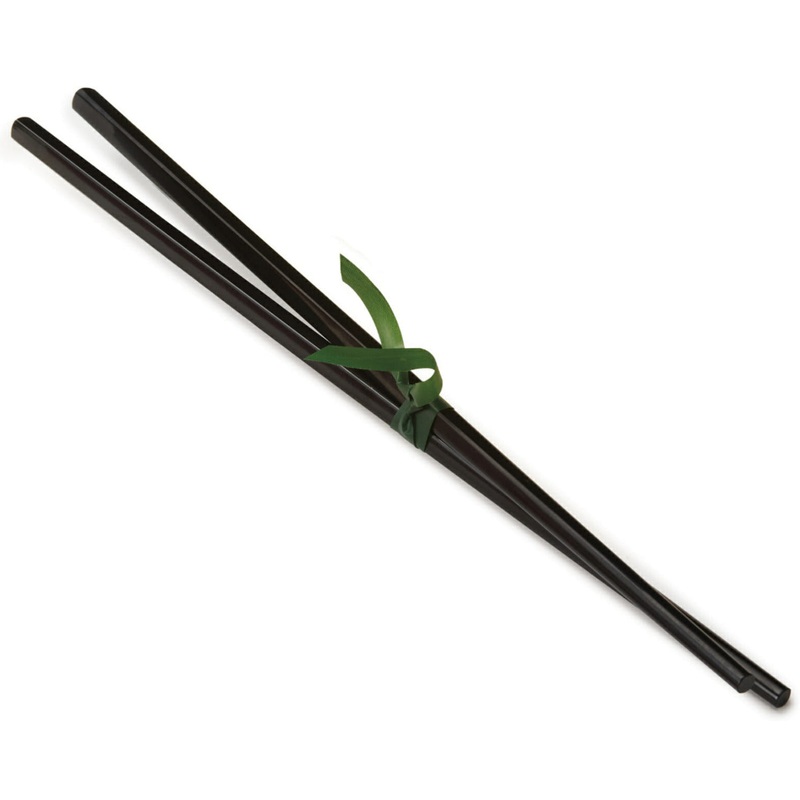 GET CHOPSTICKS-BK Melamine Chopsticks 10-3/4" - Black - 10/Pack