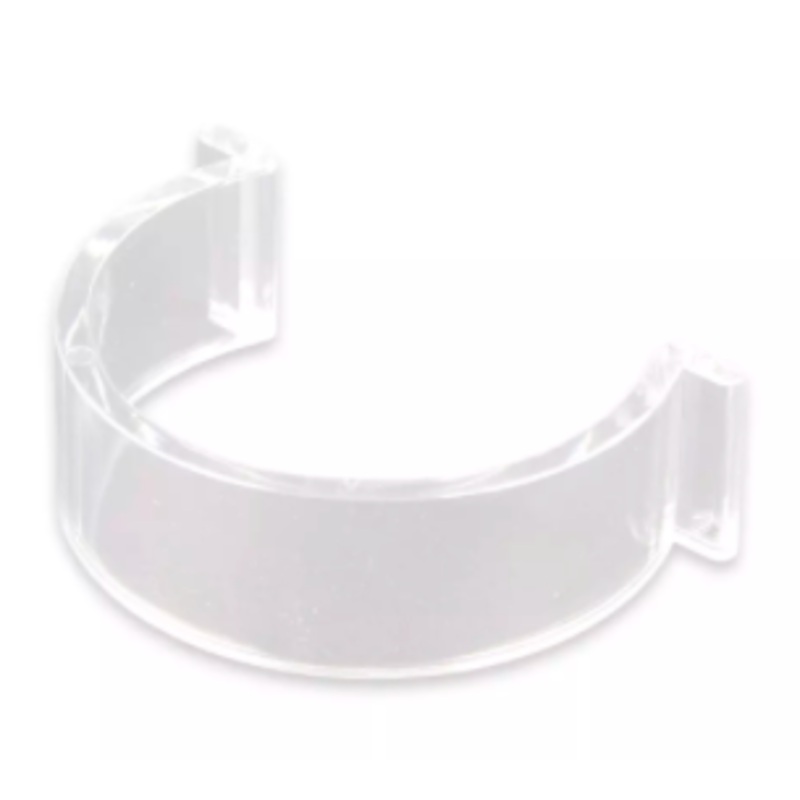 GET CLIPS-PLAIN-PC-CL SDB Salad Dressing Bottle Label Clips - Set of 8 Blank Clips - 12-sets/Case