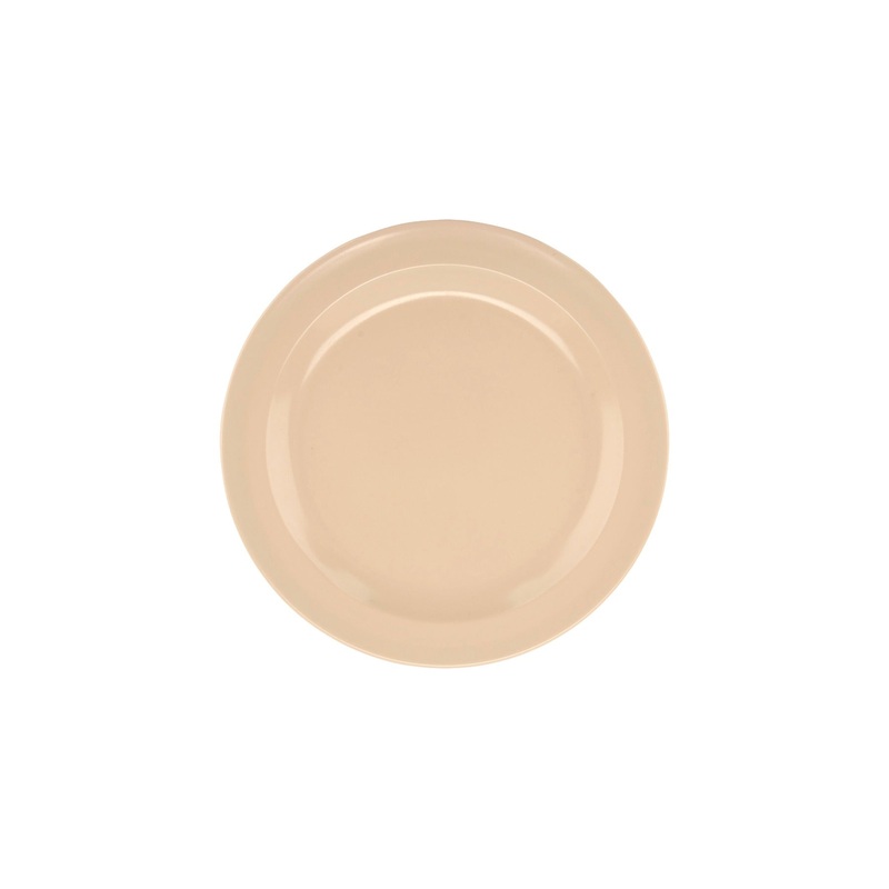 GET DP-506-T Melamine Plate Round 6-1/2", Tan