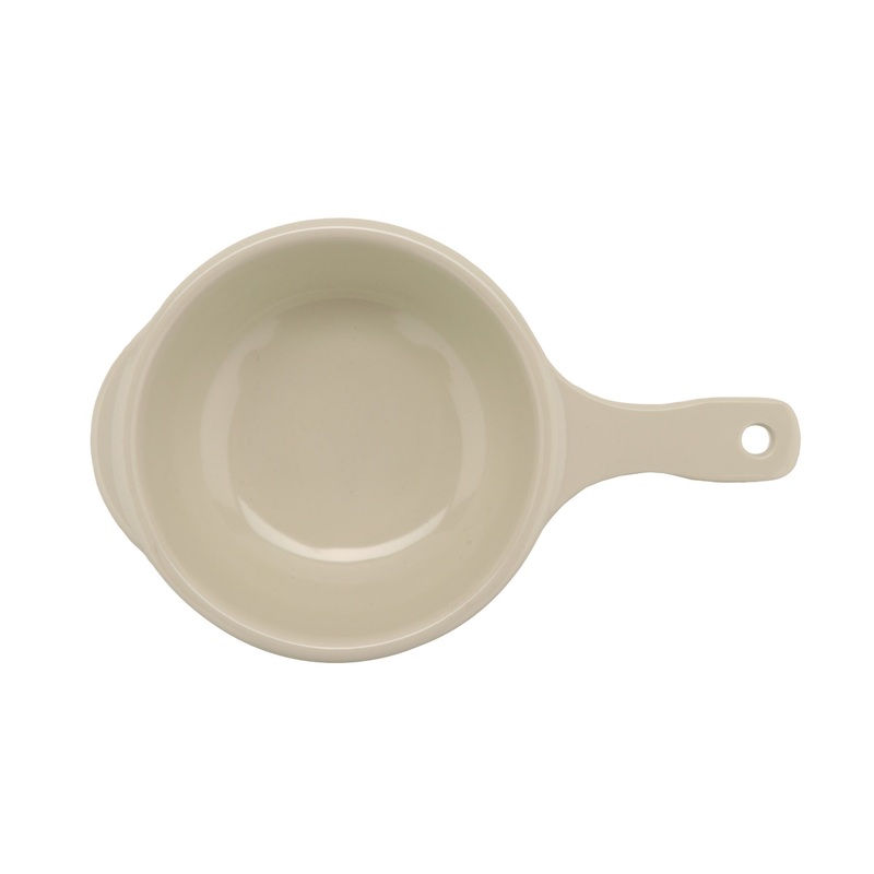 GET HSB-112-IVMelamine Soup Bowl w/Handle Round 12 oz, White