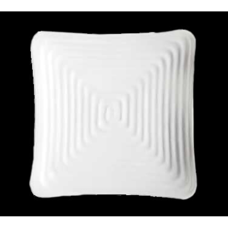 GET ML-60-W Melamine Plate Square 6", White