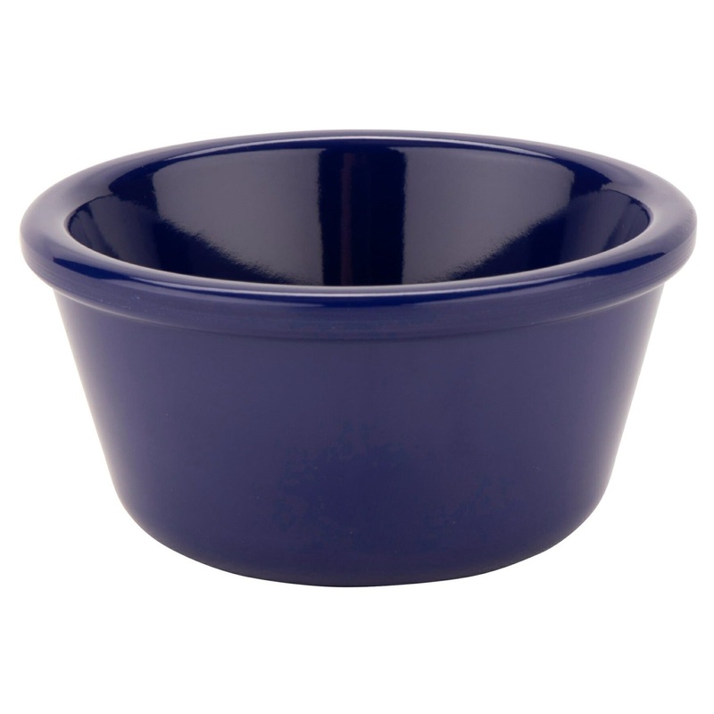 GET RM-388-CB Melamine Smooth Ramekin 3 oz. - Cobalt Blue - 48/Case