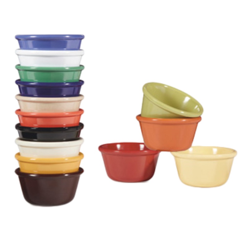 GET RM-388-RO Melamine Ramekin Round 3 oz, Orange