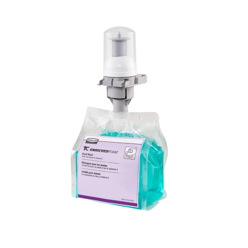 Rubbermaid 3486561 TC Flex Enriched Moisturizing Foam Hand Soap 500 ml - Vanilla/White Peach Scent