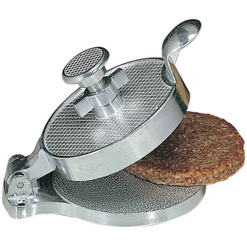 American Metalcraft AHM485 Adjustable Cast Aluminum Hamburger Press / Mold 4-1/2" Dia.