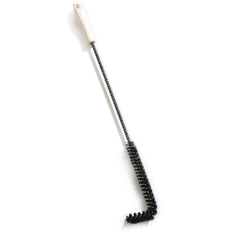 Carlisle 4015200 Sparta Fryer Brush with Polyester Bristles and Plastic Handle 23"