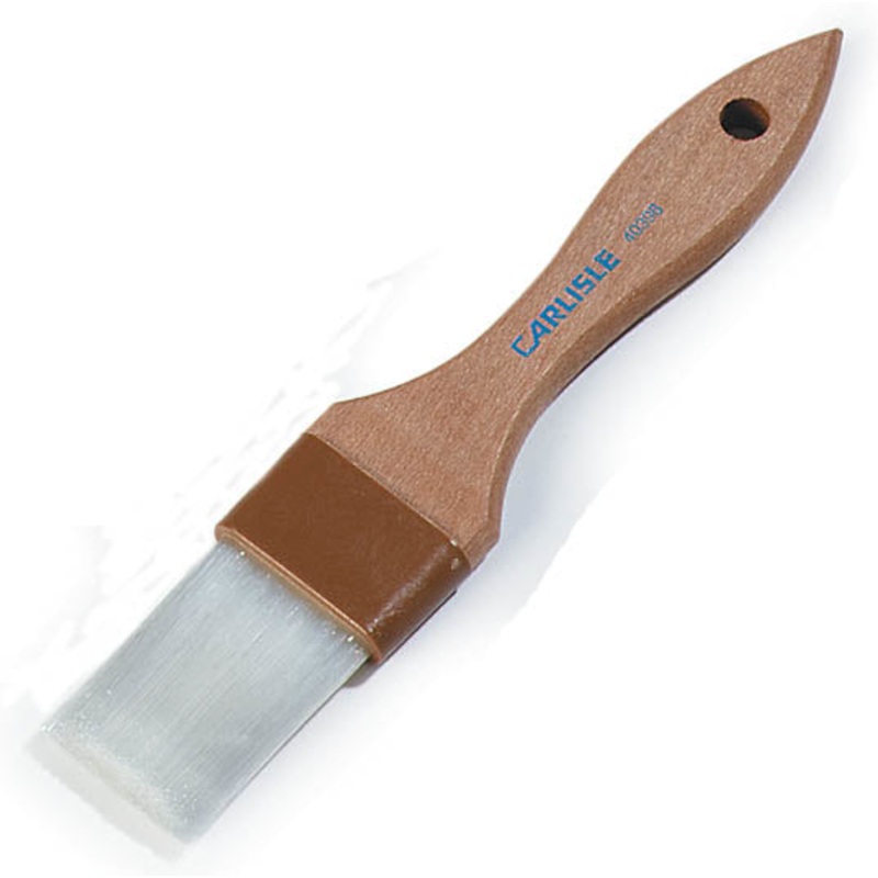 Carlisle 4039600 Sparta Chef Series Pastry Brush with White Nylon Bristles and Hardwood Handle 1-1/2"