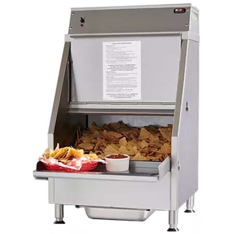 Clearance Carter-Hoffmann CW2E Top-Load First-In First-Out Bulk Chip Warmer 22 Gal. - 120v