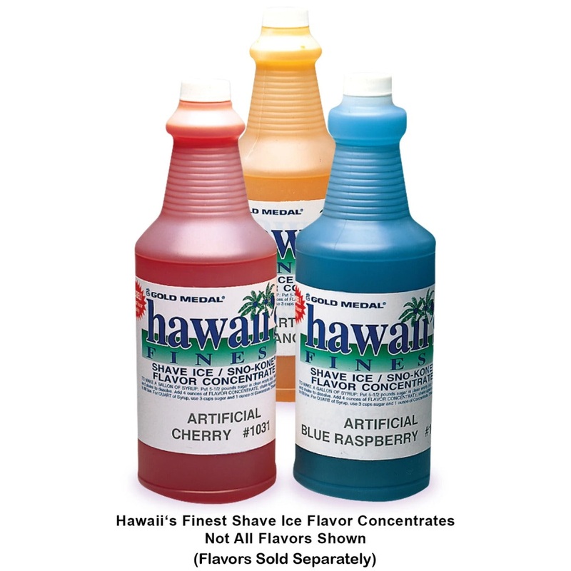 Gold Medal 1032 Hawaii's Finest Snow Cone Syrup Concentrate 1 qt. - Grape