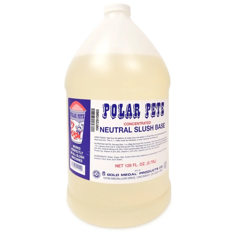 Gold Medal 1119 Polar Pete Neutral Slush Base 1 gal.