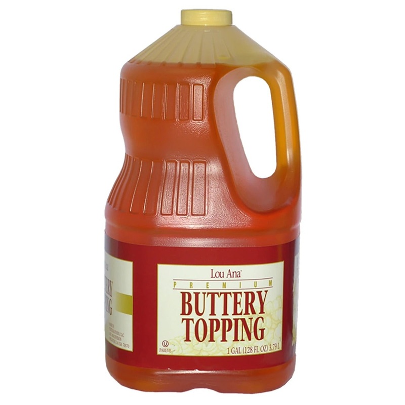 Gold Medal 2029 Lou Ana Buttery Topping Oil - 1 gal. Jug