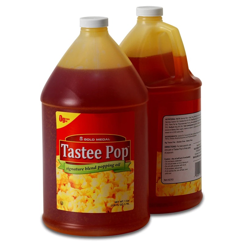 Gold Medal 2763 Tastee Pop Popcorn Popping Oil - 1 gal. Jug