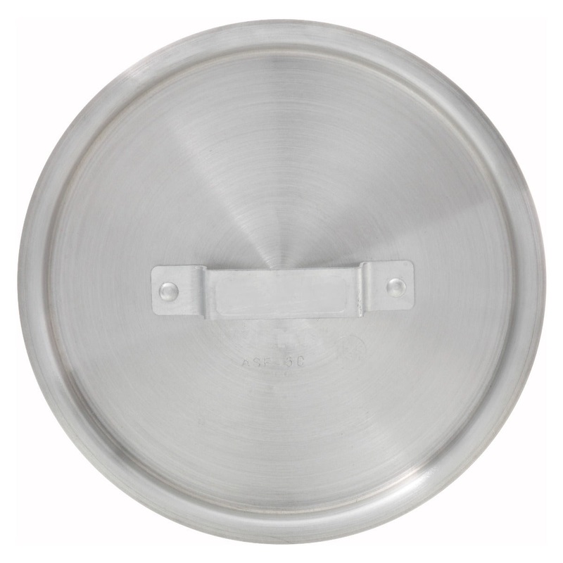 Winco ASP-2C Aluminum Sauce Pan Lid 7-3/4" Dia. - for 2-1/2 qt. & 4 qt. Pans