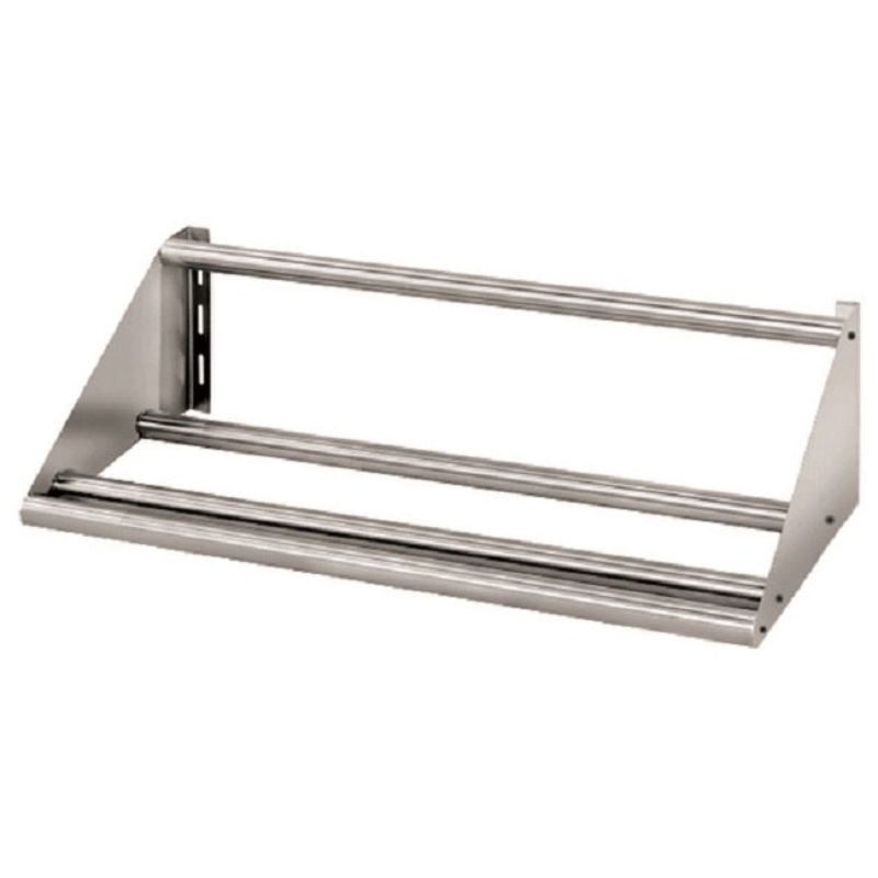 Advance Tabco DT-6R-21 Stainless Steel Wall Mounted Tubular Dishtable Sorting Shelf / Dish Rack Shelf 22"