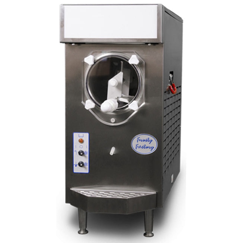 Frosty Factory 127A Countertop Single Flavor Frozen Beverage Machine with 16 qt. Hopper - 160 Servings/hr., Air Cooled, 115v
