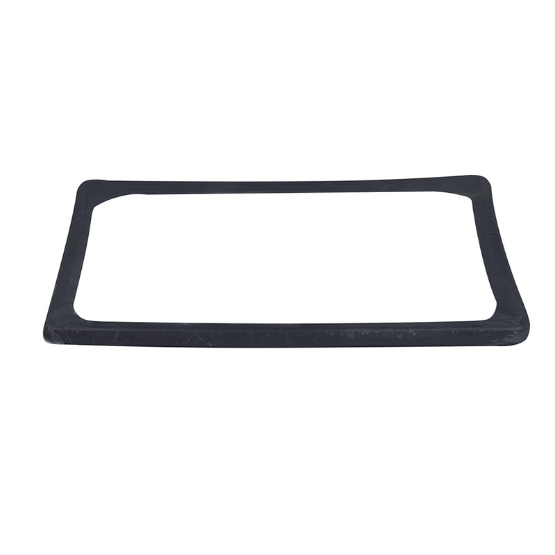 Vollrath N-0002B Silicone Band for Steam Table Pan 1/2 Size Black