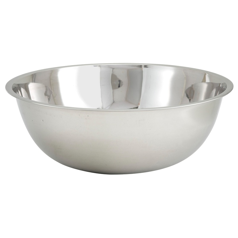 Winco MXB-2000Q Economy Stainless Steel Mixing Bowl 20 qt.