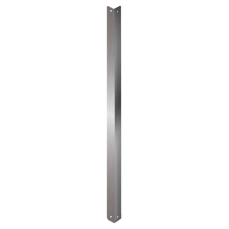 Advance Tabco CG-48-X Special Value Stainless Steel Corner Guards 48" x 2" x 2"